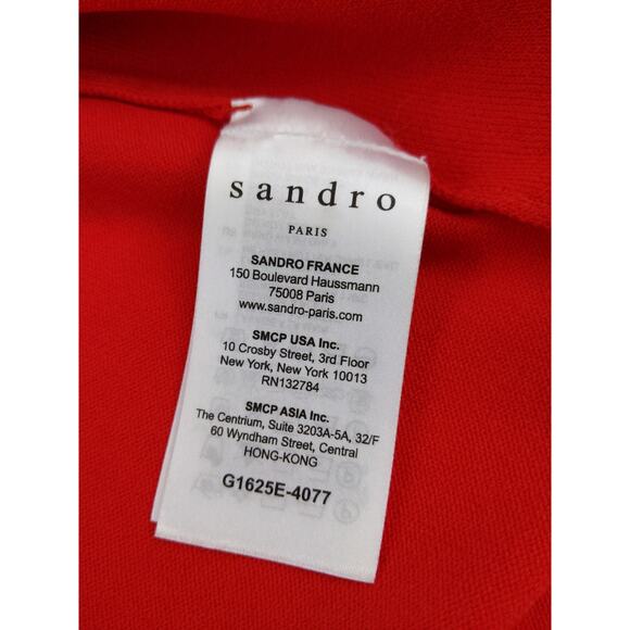 Sandro Paris Aiden Colorblock Cardigan - Picture 12 of 16